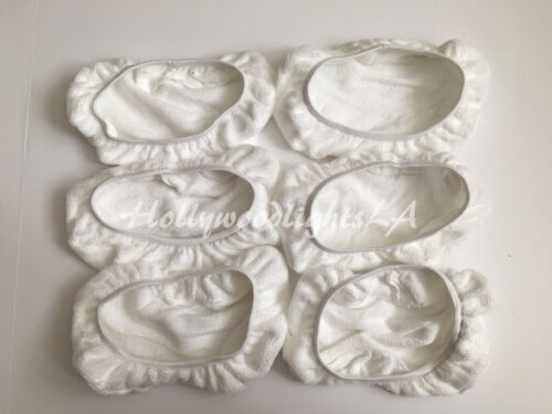 6 Reusable Replacement Microfiber Pads Compatible w/ Swiffer Bissell Steamboost - Picture 1 of 4