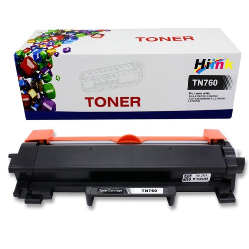 TN760 Toner for Brother HL-L2370DW L2350DW DCP-L2550D MFC-L2750DW L2710DW - Picture 2 of 4