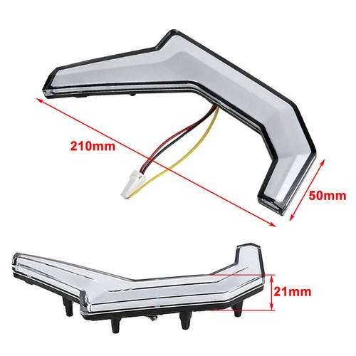 LED Turn Signal Fang Accent Lights For Polaris RZR XP 4 1000/S 4 900 2014-20 - Picture 11 of 12