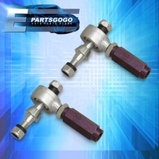 For 95-98 240SX S14 Adjustable Suspension Outer Tie Toe Rod Ends Link Kit Purple