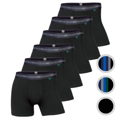 JBS - Bamboo - Long Short / Pant - 6er Pack