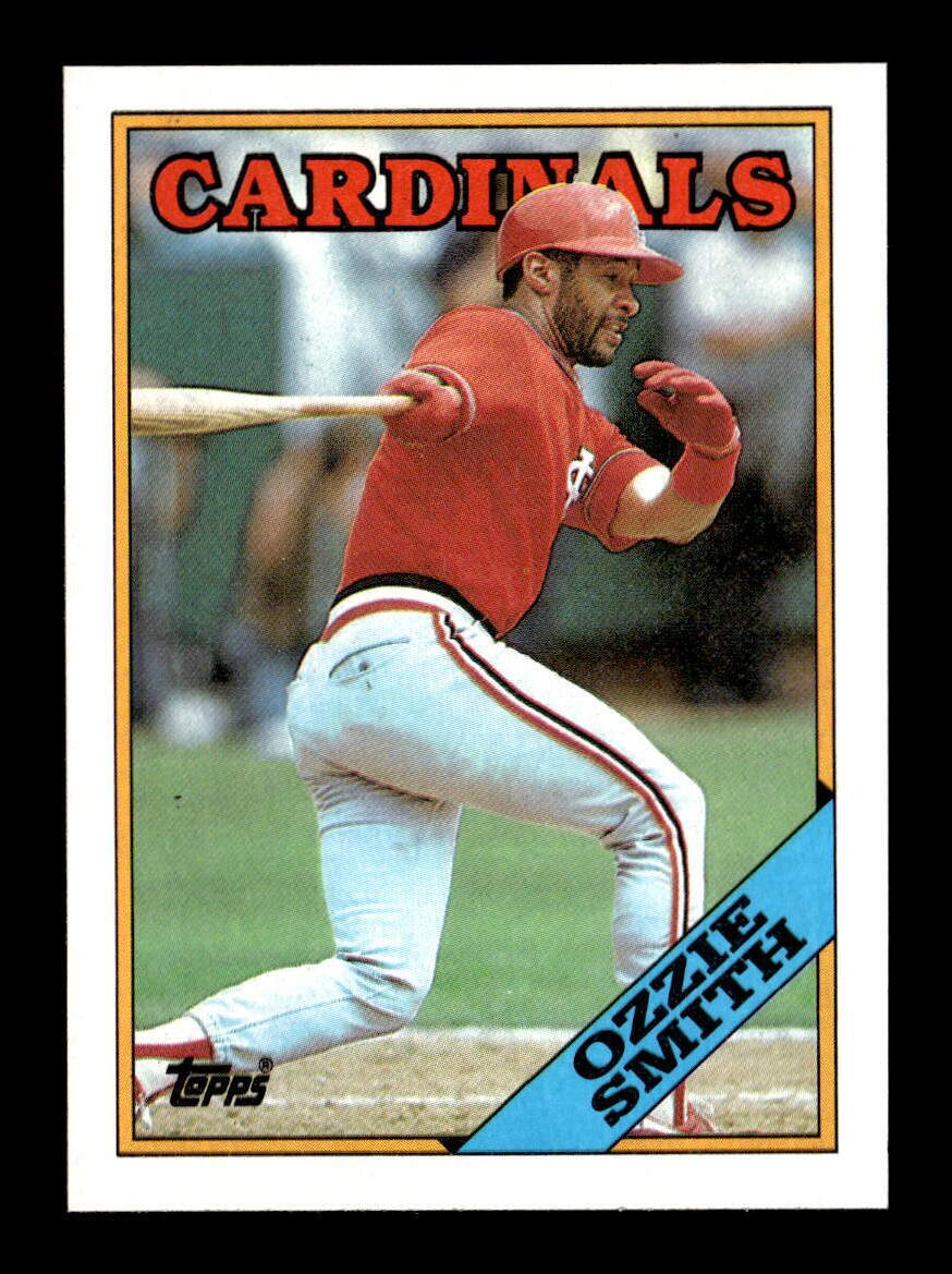 スポーツ選手 1988 BASEBALL CARD No.300 1988 Topps #460 Ozzie Smith St. Louis Cardinals HOF GEM-MT
