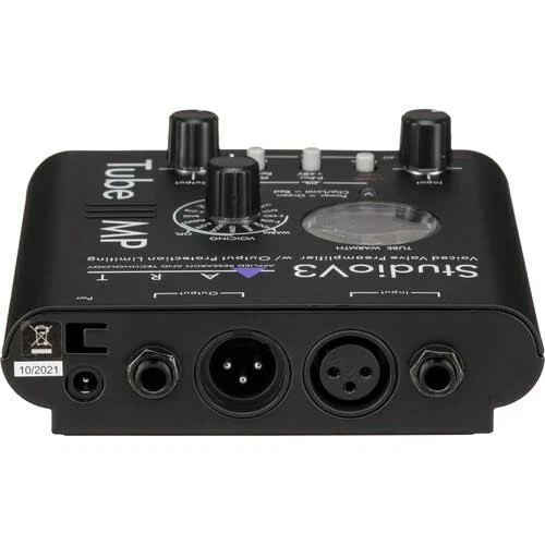 ART Tube MP Studio V3 Preamp Tube Microphone Preamplifier Sound with Adapter - Image 4 of 4