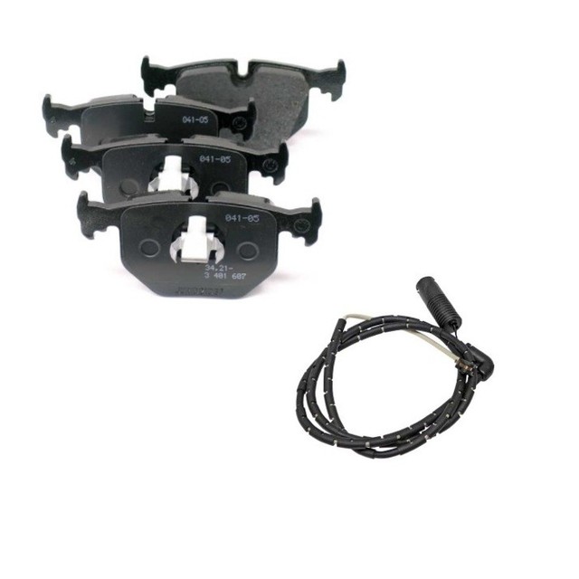 Rear Brake Pad Set with Sensor 1055 mm Genuine BMW For: BMW E83 X3 2004 - 2010 | eBay