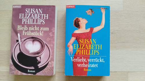 2x Susan E.Phillips - Verliebt, verrückt, verheirate - Bleib nicht zum Frühstück - Bild 1 von 5