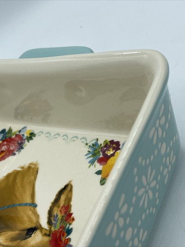 The Pioneer Woman Sweet Romance Cow 8X8 Square Ceramic Baking Dish - Picture 10 of 16