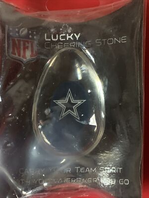 NFL Dallas Cowboys Lucky Cheering Stone Carry Team Spirit Wherever You Go!