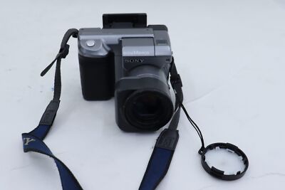 Sony Mavica MVC-FD91 0.8MP Digital Camera - Black & Metallic