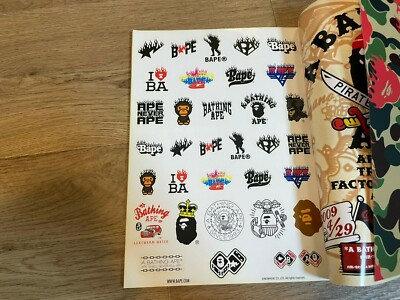 A BATHING APE - A BATHING APE 2009 付録 新品 入手困難 RARE A BATHING APE 2009 Summer Collection With Sticker No