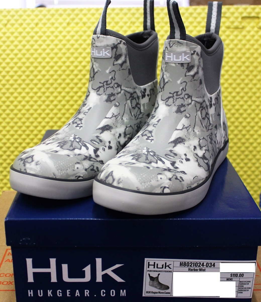 HUK Fishing Boot Rogue Wave Camo H8021024-034 Harbor Mist  display picture 3