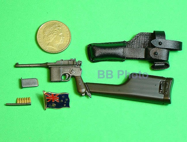 Dragon 1 6 Action Figure C96 Bolo Mauser Broomhandle Pistol Gun Model C96 2 Bk For Sale Online Ebay