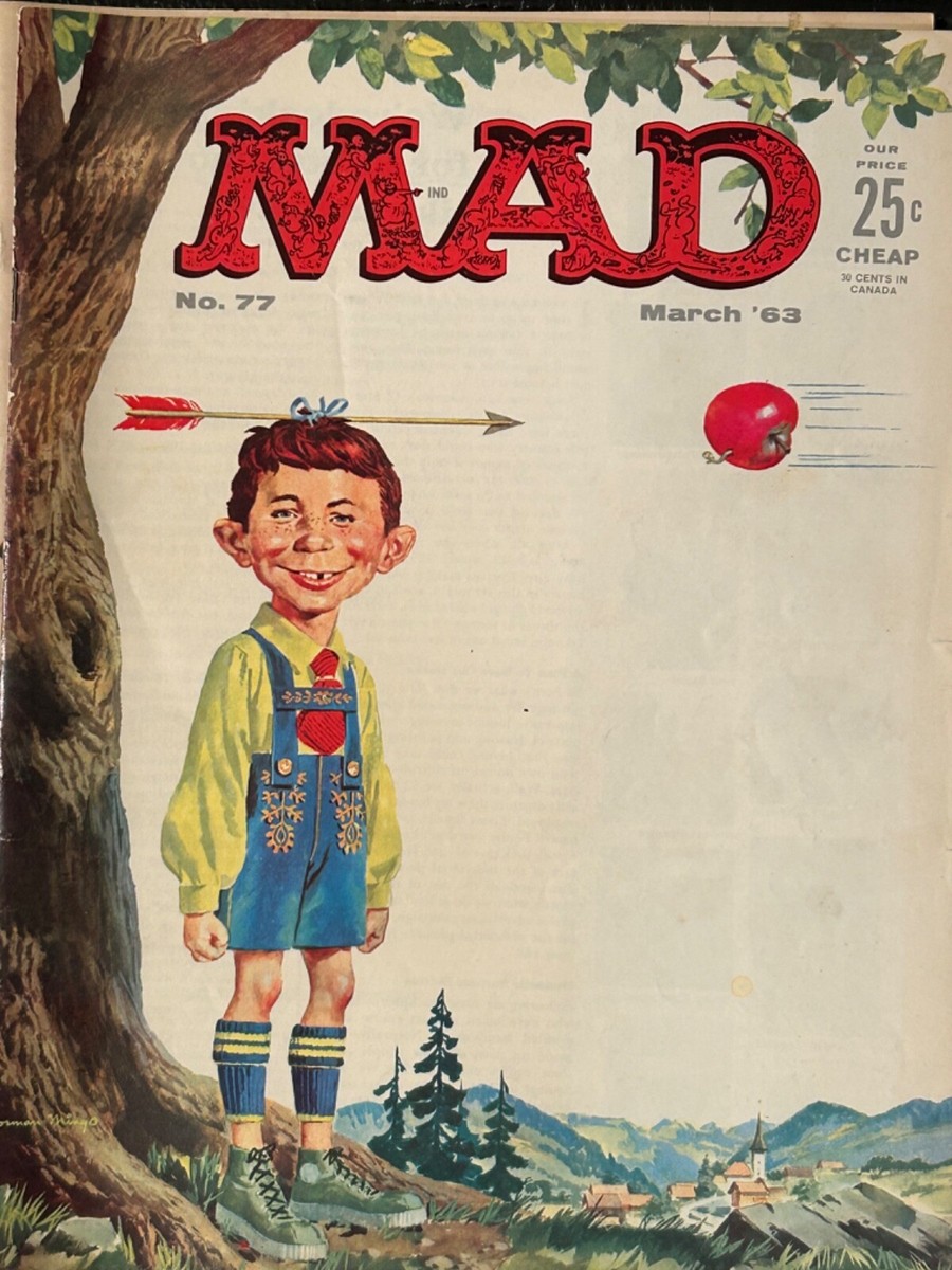 Vintage MAD MAGAZINE Year 1963 & One 1964 Lot of 8 Good