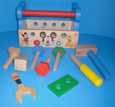 Mickey Mouse Wooden Tool Kit 5796 by Melissa  Doug - Toolbox Not Complete