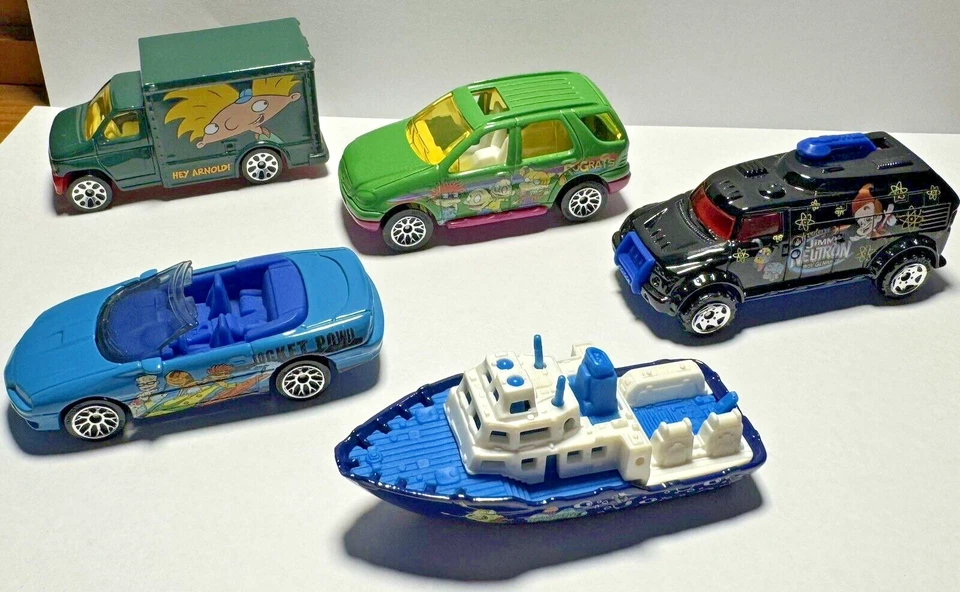 Matchbox Nickelodeon 5 Pack - SpongeBob Ice Breaker, Rugrats, Jimmy Neutron 2002 - Image 2 of 4