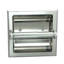 Maxim Satin Nickel Recessed Toilet / Tissue Paper Holder #49670