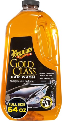 Meguiar's Gold Class Car Wash - Get Professional Results in a Foam Cannon 64 Oz