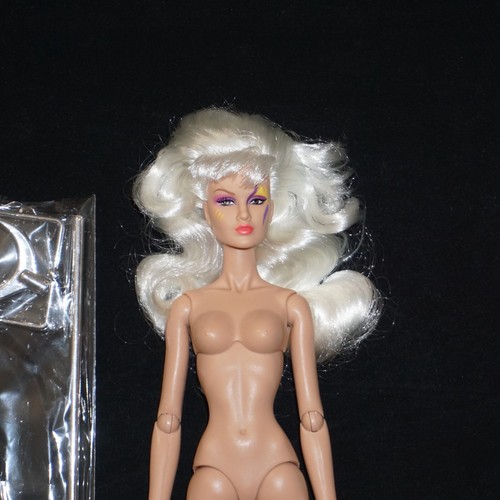 ROXY RUMBLES MISFITS Roxanne Pelligrini 12.5" NUDE DOLL JEM & HOLOGRAMS W/ Stand