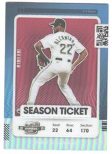 2021 Panini Contenders Sandy Alcantara #87 Optic Red Wave