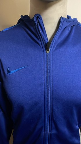 Nike Men's LONG Blue Sleeve T-Shirt Therma-FIT Authentıc Football 688370-455 M - Picture 4 of 10