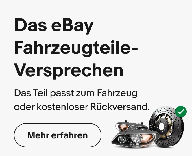 eBay Fahrzeugteile-Versprechen