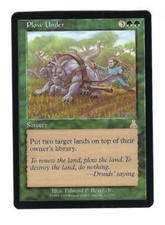 Plow Under - Urza's Destiny - Magic The Gathering NM/M (Never Played)