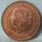 1859 Canada Large Cent Near Uncirculated World Coin #610