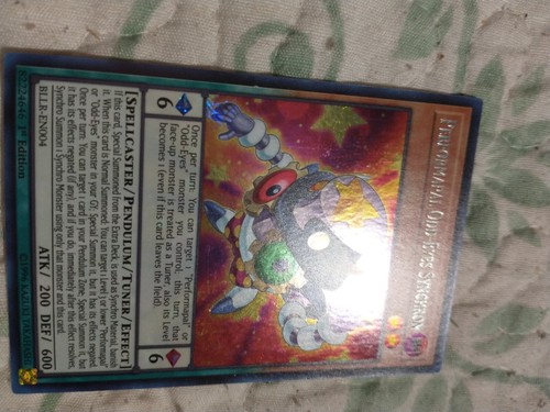 1x (M/NM) Performapal Odd-Eyes Synchron - BLLR-EN004 - Secret Rare - 1st Edition - Picture 5 of 5