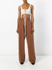 FENTY Puma Front Lace Oversize Brown Sweatpants 258 Sz XS