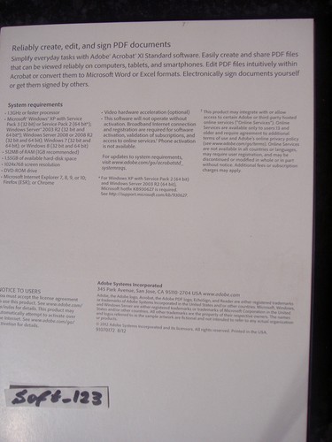 Adobe Acrobat XI 11 Standard Full Version for Windows Licensed for 2 PCs - Picture 5 of 8