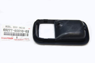 2Pcs Genuine Toyota Land Cruiser FJ80 Door Inside Handle Bezel RH