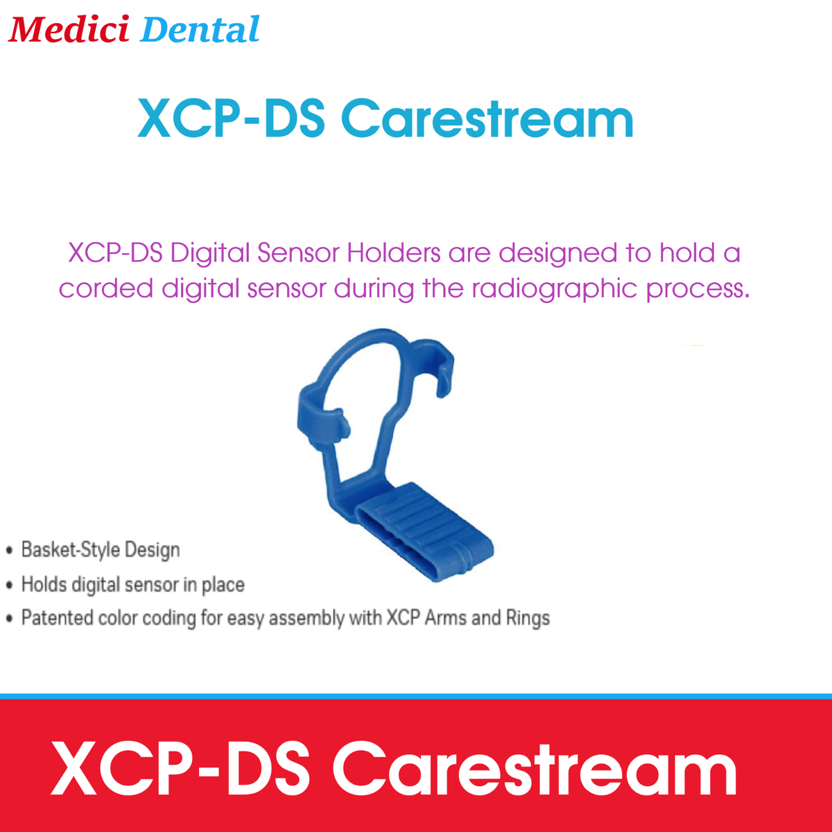 Dental X-Ray XCP DS Fit Anterior Replacement: Arm, Aiming Ring