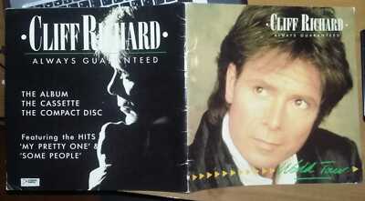 RARE Concert Program - CLIFF RICHARD - Always Guaranteed World Tour
