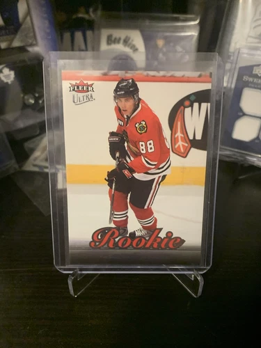 2007-08 Fleer Ultra Patrick Kane #260 Rookie RC Chicago Blackhawks
