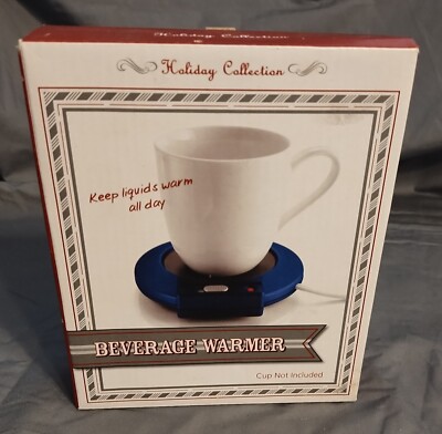New in Box Beverage Warmer - Holiday Collection