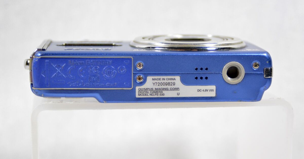 Olympus FE-330 8.0MP 5x Optical Zoom Digital Camera, Blue Olympus FE-330 8.0MP 5x Optical Zoom Digital Camera, Blue