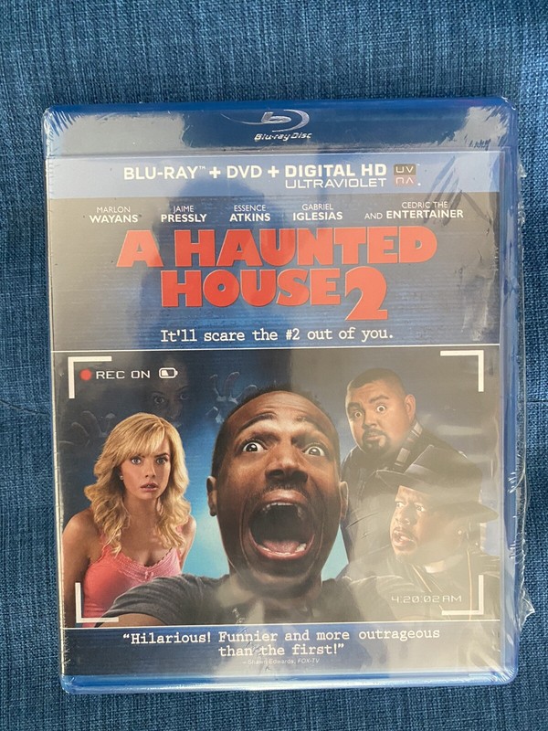 A Haunted House 2 (Blu-ray + DVD) No Digital LIKE NEW!