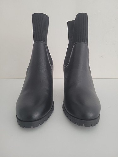 Stivaletti con tacco impilato Easy Street taglia 8M Lucia, materiale made in uomo, nuovi - Foto 8 di 12