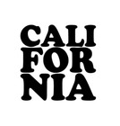 California Vinyl Sticker decal BLACK GLOSS 10 x 10 cm
