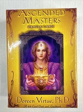 Doreen Virtue Ascended Masters Oracle Cards 2007 Rare Collection Item Guidebook
