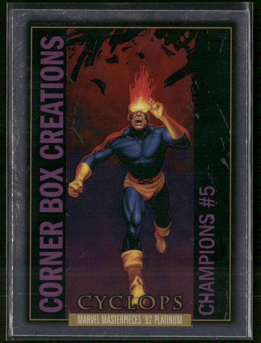 2024 Upper Deck Marvel Masterpieces '92 Corner Box Creations #CB-17 - Cyclops