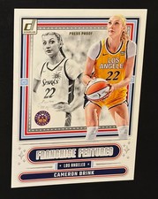 🔥 2025 Panini WNBA Donruss - #2 Cam Brink Card, LA Sparks - FF, Press Proof 🔥