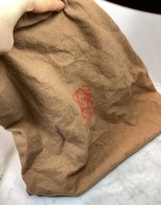 Vintage LOEWE Brown Drawstring Storage Dust Bag
