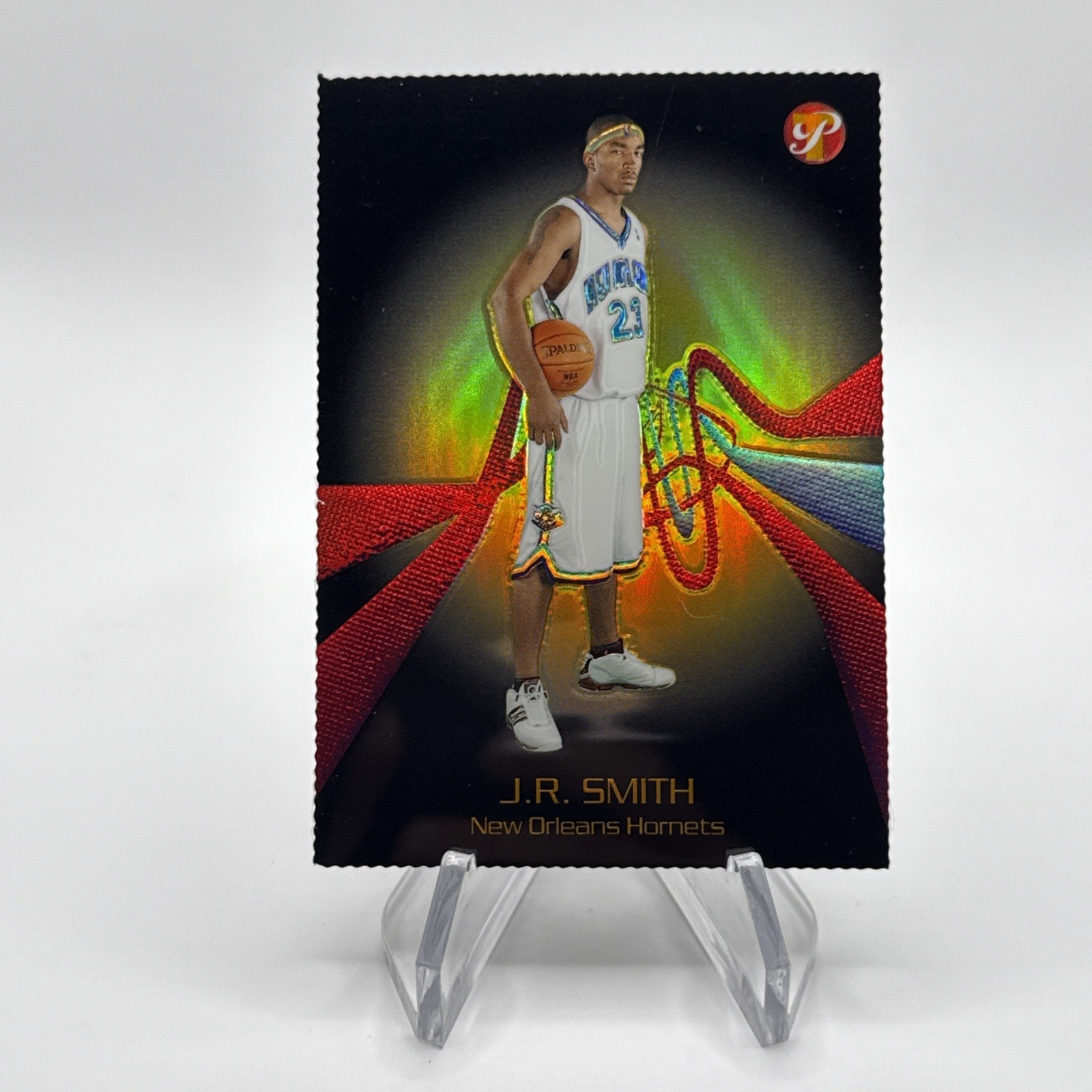 004-05 Topps Pristine J.R. Smith RC Gold Refractor /27 Hornets Rookie SP