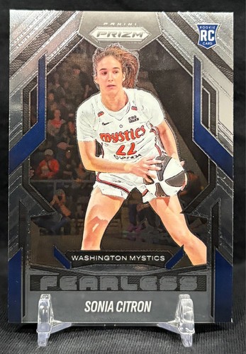 Sonia Citron [Gold] #15 2025 Panini Prizm WNBA Fearless card