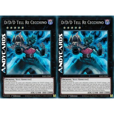 D/D/D TELL KÖNIG SCHARFSCHÜTZE 2x (D/D/D Marksman King Tell) Super R   RA05 IT047   1Ed