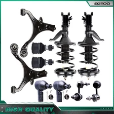 For 2003-2005 Honda Civic Front Strut Control Arm Ball Joint Stabilizer Tie Rod