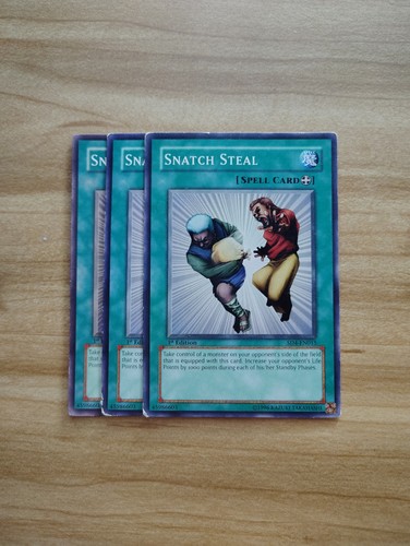 Yu-Gi-Oh - Snatch Steal 3X - Full Playset