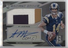 2015 Panini Spectra Radiant Rookie Signatures 33/75 Sean Mannion Patch Auto 0w9n