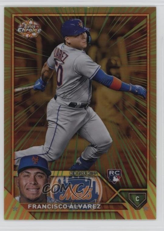 2023 Topps Chrome Radiating Rookies Francisco Alvarez Álvarez #RR-7 1t6i