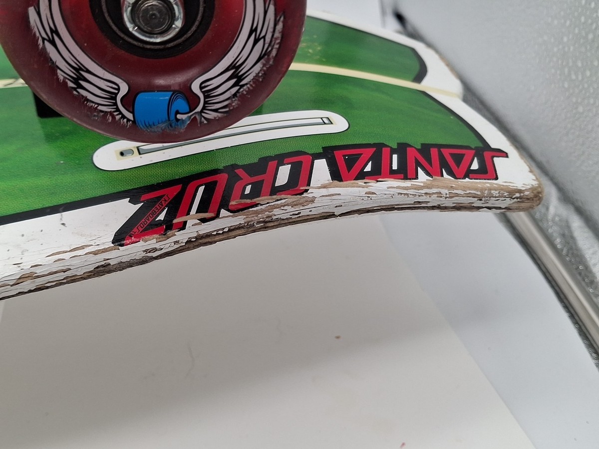 Santa Cruz Land Shark Classic Rasta Cruiser Skateboard 8.8 Inch